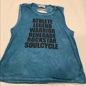 Soulcycle like new tank top size large